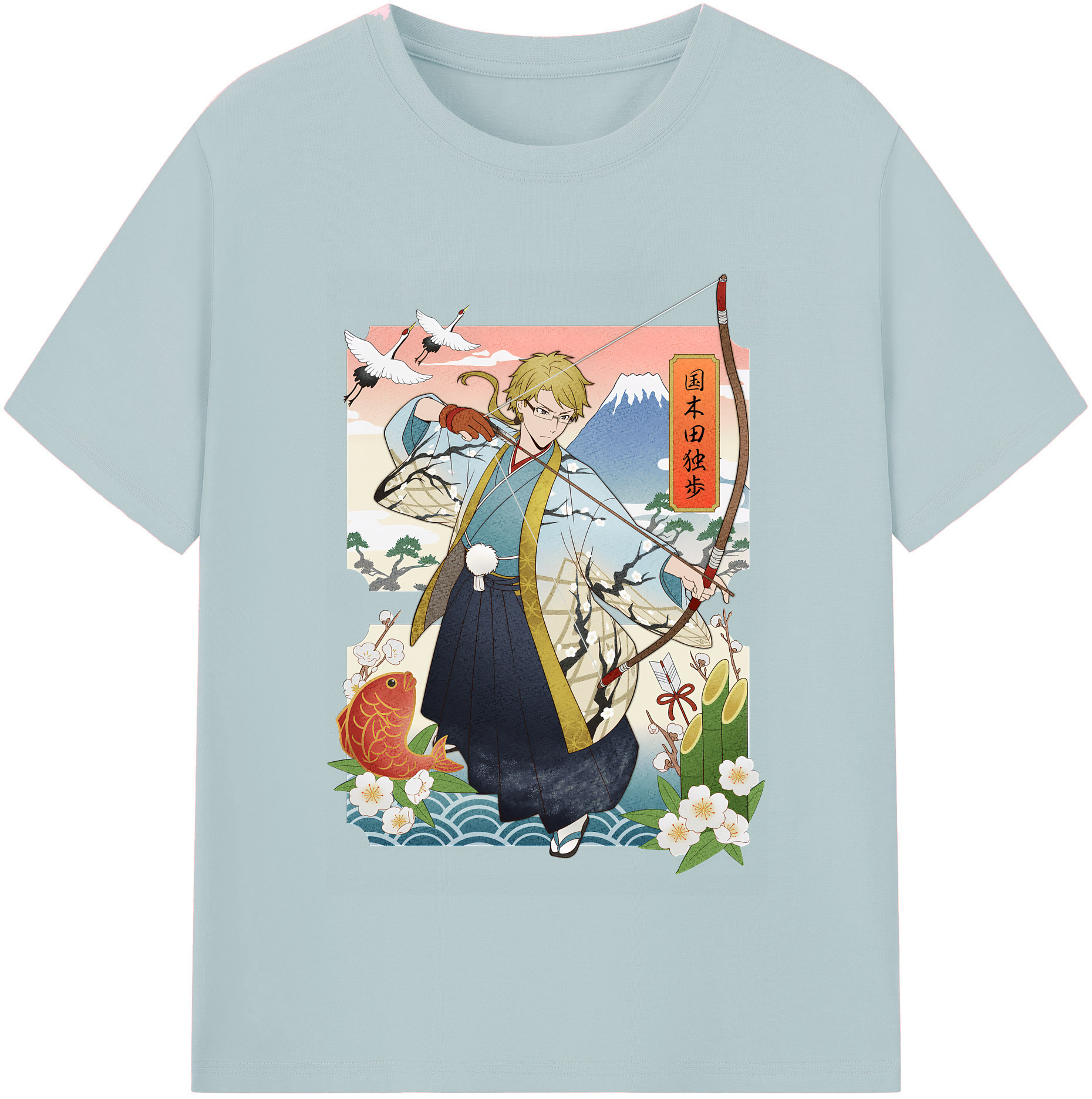 （画像用） 文豪ストレイドッグス Bungo Stray Dogs 綿100％半袖Tシャツ（フロントプリント）